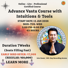 Load image into Gallery viewer, Advance Vastu Course with Intuitions+ Tools
