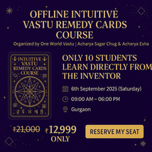 Load image into Gallery viewer, Offline Intuitive Vastu Remedy Cards &amp; Pendulam Dowsing Mastery Course
