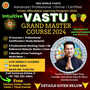i-VGM (Intuitive Vastu Grand Master Course) Live Classes