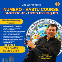 गैलरी व्यूवर में इमेज लोड करें, Numero Vastu Course From Basics to Advance Learning- Self Study - Video Recorded
