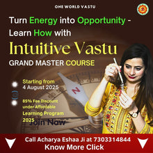 Load image into Gallery viewer, i-VGM (Intuitive Vastu Grand Master Course) Live Classes
