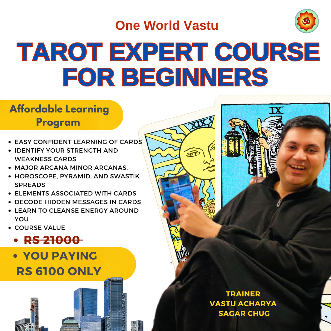 The Art of Tarot Reading: A Complete Beginner to Expert  - Self Study - Video Recorded