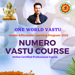 Numero Vastu Course From Basics to Advance Learning- Self Study - Video Recorded